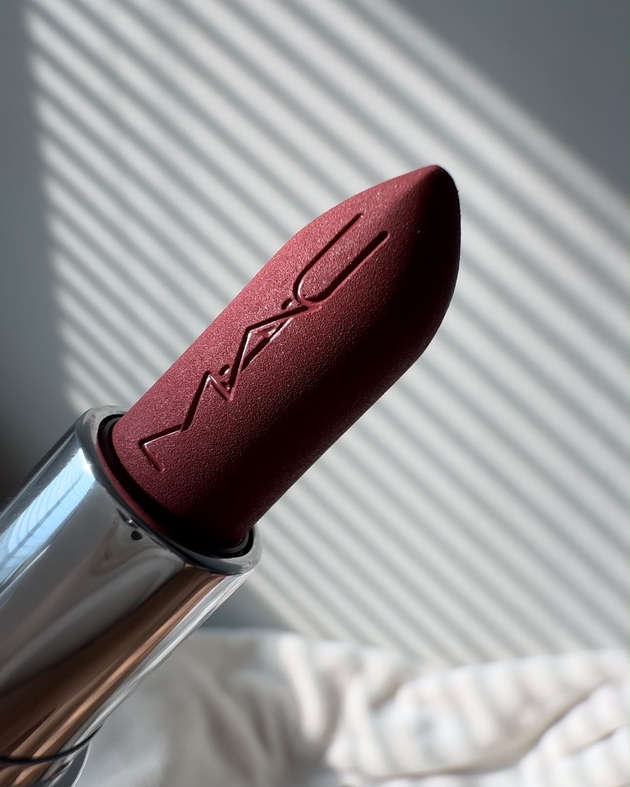 MAC lipstick bullet close-up